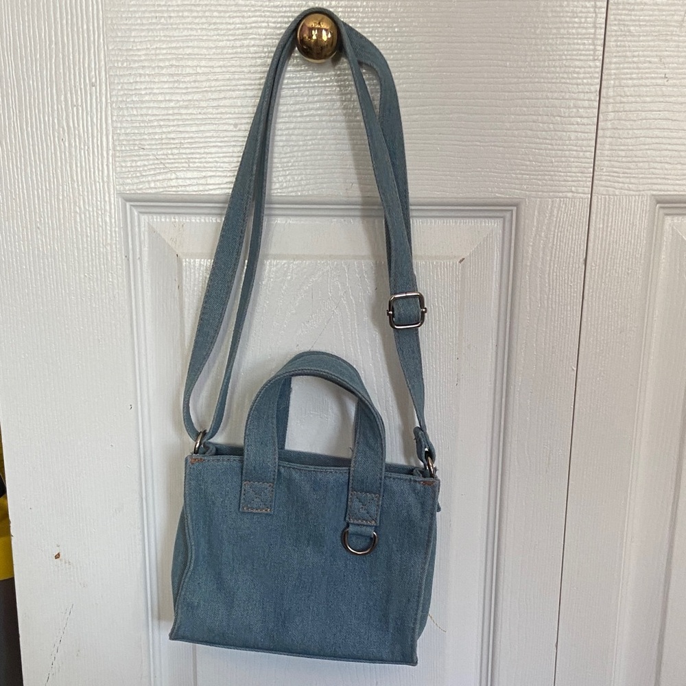 Denim shoulder/hand bag